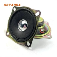 SOTAMIA 2Pcs 2.5 Inch Tweeter Audio Loudspeaker 70mm 4 Ohm 5-10W Household Square Bluetooth Speaker 