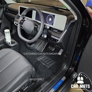 Hyundai Ioniq 5 (EV) (AWD ONLY) (2021 - Present) Basic Drips™ Car Mats / Carpet / Floor Mat / Carmat