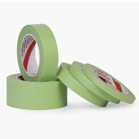 1PC50M Weak Viscous No Trace Masking Tape Adhesive Latex Paint Separation Crepe Paper Washi Tape for