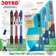 Joyko Ball Pen BP Pen - 56 Pens 0.7mm | @1Box=12Pen