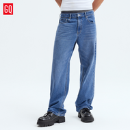 [ซื้อ 2 ลดเหลือ 1690.-] GQ Minimal Jeans - Relaxed Fit กางเกงยีนส์สไตล์มินิมอล 7 กระเป๋า ทรงหลวม