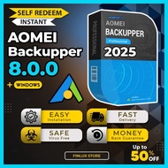AOMEI Backupper TE Plus v8.0.0 Latest 2025 Lifetime For Windows