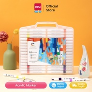 Deli Acrylic Marker Bright Color Water Based Acrylic Marker EC191