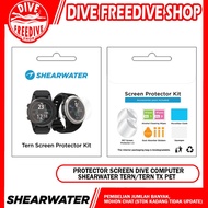 Screen Protector Kit Dive Computer Scuba Diving Shearwater Tern / Tern TX Protective Screen Dive Com