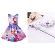 Frozen formal dress for kids ,fit 2yrs to 10yrs old