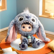POP MART/Pop mart HACIPUPU Stitch1/8Movable Doll Toy Hand-Made  Ornaments
