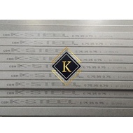 BAJA RINGAN CBM KSTEEL K STEEL 0.75 MM C75 C 75 RANGKA ATAP 0,75 KASO CANAL 0.75MM 0,75MM SPANDEK SP