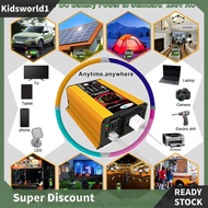 [kidsworld1.sg] 6000W Car Inverter DC 12V To AC 110V 220V Intelligent Power Inverter LCD Display