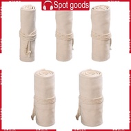 WIN 12 24 36 48 72 Holes Canvas Roll Up Pen Curtain Pencil Bag for Case Makeup Wrap Holder Storage P