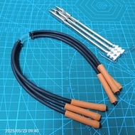 [ketapel ikan] 1pcs karet siap pakai HITAM 2050 LENGKAP 1pcs SUJEN SS