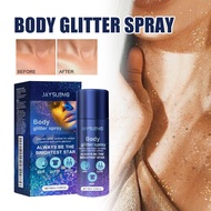 Jaysuing glitter spray, glitter spray, sparkling glitter spray, highlighter for dating, parties, Chr