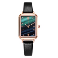 Watch ladies new light luxury retro famous brand student small green watch niche ladies women's watch simple and fashionable