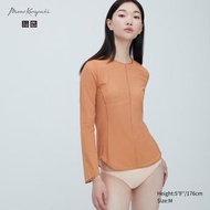 Uniqlo x Mame Kurogouchi透膚圓領上衣