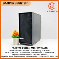 FRACTAL DESIGN MESHIFY C ATX CUSTOMIZE GAMING INTEL CORE I5-9400F 16GB RAM 512GB NVME SSD GTX-1660 U