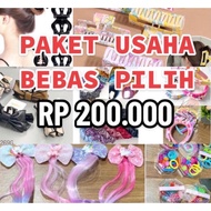 PAKET USAHA AKSESORIS HAIR WANITA