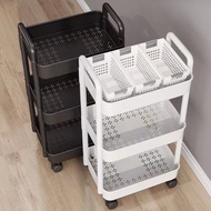 Toys Organizer Trolley Kid Toys Storage Rack Easy To Assemble With Wheels Trolley Cart Shelf Rak Tin