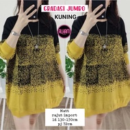 BLOUSE WANITA JUMBO LD 130 IMPOR KEKINIAN KOREAN STYLE PAKAIAN WANITA BAJU ATASAN BLOUSE RAJUT IMPOR