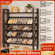 Shoe Rack Rak Kasut 5 Layers 70/90cm Storage Shelf Shoe Shelf Rak Kasut Murah Rak Kasut Besi Shoe Or