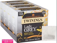 &lt;英國直送&gt; Twinings 唐寧 淑女伯爵紅茶茶包 Lady Grey Tea 400 Tea Bags - 格雷仕女茶 紅茶 泡茶 沖茶 沏茶 英國代購 預購
