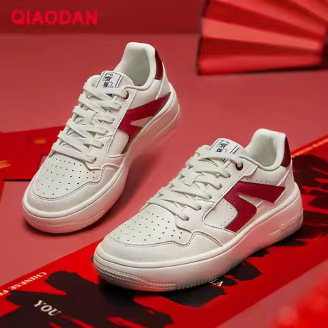QIAODAN Sneakers Women 2024 Hard-Wearing Breathable Comfortable Anti-slip Versatile Lightweight Skat
