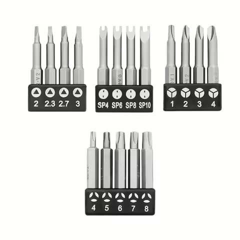 4/5pcs 50mm Length Special-shaped Screwdriver Set U-shaped Y-Type Triangle Inner Cross Screwdriver B