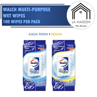 [Bundle of 3] Walch Multi-Purpose Wet Wipes 100pcs