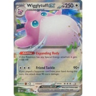 Pokemon tcg  Wigglytuff ex 040 165 Ultra Rare Scarlet & Violet 151