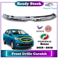 【 Perodua Bezza 】 Front Grille Garnish / Chrome or Black