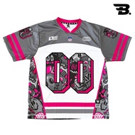 Art Doodle 00 Oversize Vintage NFL Dryfit Unisex Premium Streetwear Jersey with Custom Name & Number