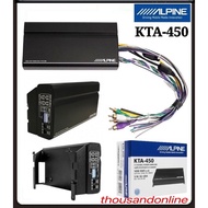 ALPINE KTA-450 4-CHANNEL POWER PACK AMPLIFIER WITH POWERSTACK CAPABILITY (50W RMS X 4 AT 4 OHMS 45W 