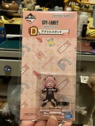 全新 日本 SPY X FAMILY / spy x family / SPY FAMILY / SPY / spy / 間諜家家酒 安尼亞 一番賞 立牌 / 坐枱裝飾  （ D 賞 ）