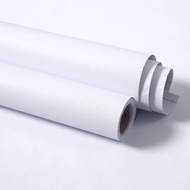 Plain White Wall Paper 8m to 9m X 45cm