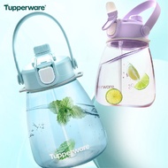 🔥 TUPPERWARE Bottle 1L Straw Bpa Free Water Bottle Tupperware Bottle With Straw Bottle Air Tupperwar