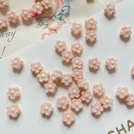 3 Yuan 50 Pieces Super Mini Magic Pink Beaded Loose Beads Ending Beads Handmade diy Hair Accessories