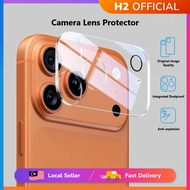 H2 Camera Lens Protector with 9H Scratch Resistance and HD Clarity for iPhone iPhone 17 16 15 14 13 