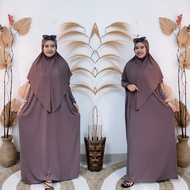 Azhar Busana Shop Abaya Inara Setdung Premium Jersey Material