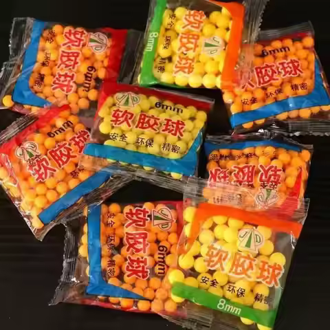 7-8mm Soft Rubber Ball Bullets