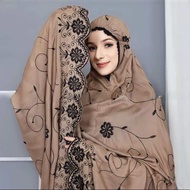 Mukena Dewasa Gracella Renda Series Full Bordir Katun Premium