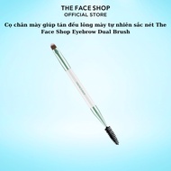 The Face Shop Eyebrow Dual Brush helps spread sharp, natural eyebrows