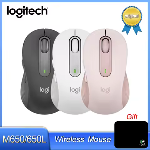Original New Logitech Signature M650 M650L Bluetooth wireless mouse Silent click Customizable side b