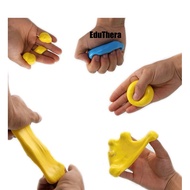 Yellow Hand Fingers Exercise Putty Grip Strength Autism ADHD Therapy Toys Stroke Therapy