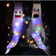 Halloween luminous Ghost Decoration supplies Ghost Festival horror atmosphere layout props ghost