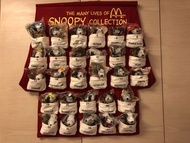 麥當勞史努比公仔全套