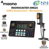 Maono AME2A , AME2 AM-E2 Maonocaster Integrated Audio Production Studio Sound Card for Studio