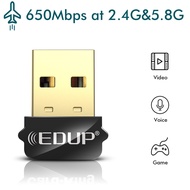 EDUP Suitable for Black usb Laptop desktop AC Wireless Network Card wifi Receiver