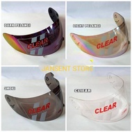 Glass Helmet kyt rc7 visor kyt rc7 k2r R10 pelangi _ Glass Helmet kyt fullface