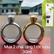 Vietnamese glass bottle 500ml, glass wine bottle