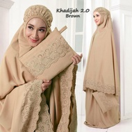 Telekung Cotton Bag Free Size Dewasa Ready Stock