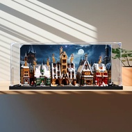 [Model Display Box] Harry Potter Hogmode Village Acrylic Display Box Suitable for Lego 76457 Anti-du
