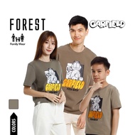 Forest Baju T shirt | Forest X Garfield Round Neck Tee Family Tee Men/Ladies/Kids  - FG20017 / FG820